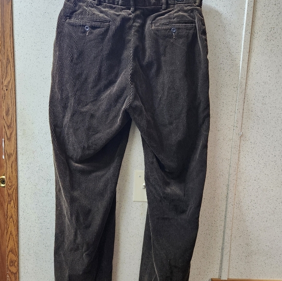 Polo Ralph Lauren Corduroy Pants Men's 34x34 Brown Cotton - Picture 10 of 12